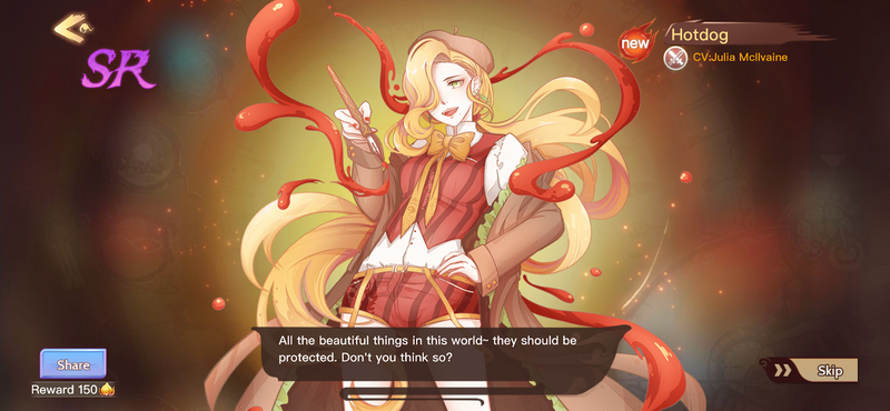 Illustration for article titled This Phone Game Is All About Summoning Sexy Anime Versions Of Food